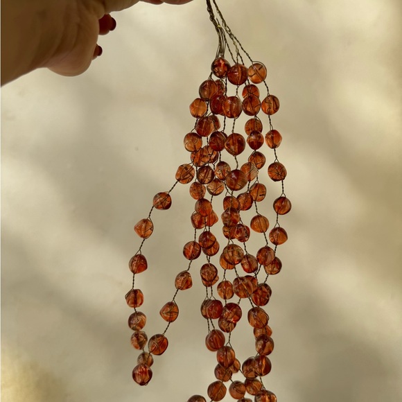 Christmas decor Hanging beads branches twisted beaded branches for craft supply - Picture 7 of 8